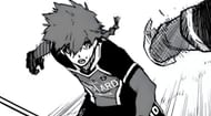 Kurona Ranze as seen in the Blue Lock manga (Image via Kodansha)